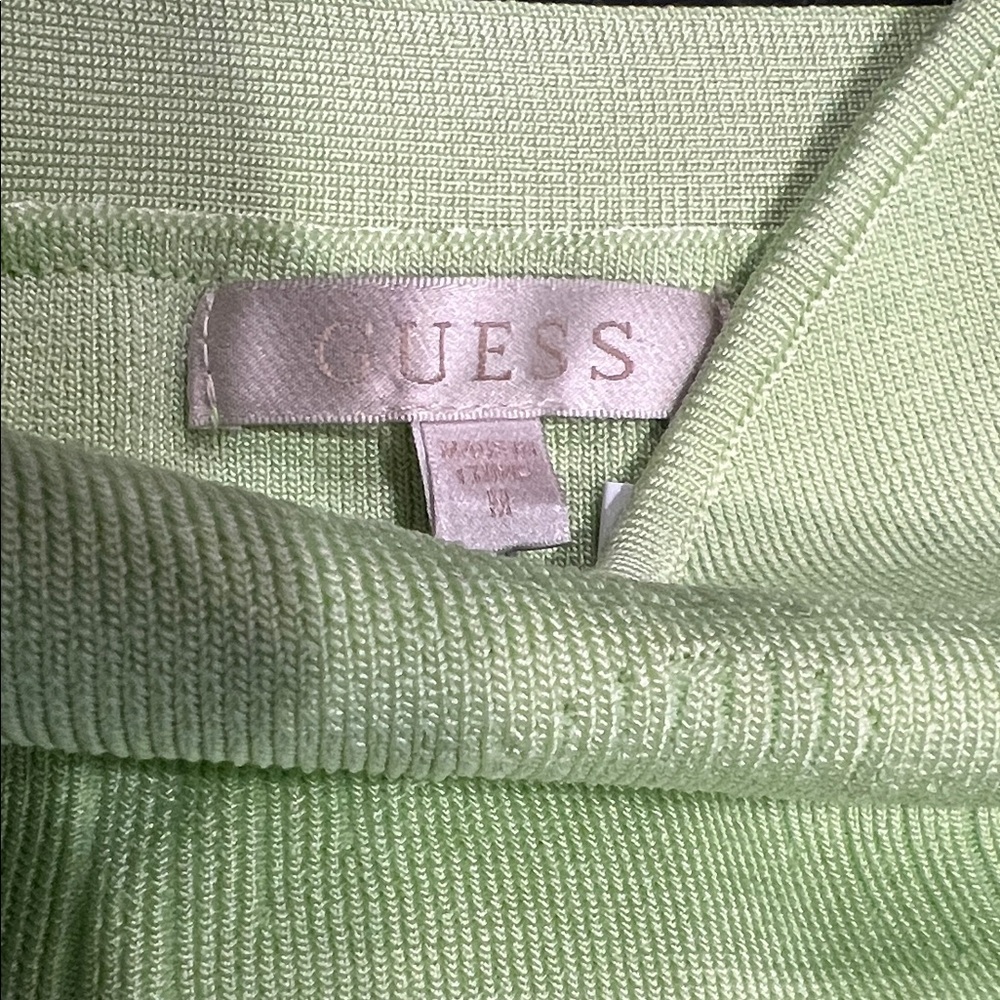 Guess Lime Green Mini Dress - Picture 2 of 6